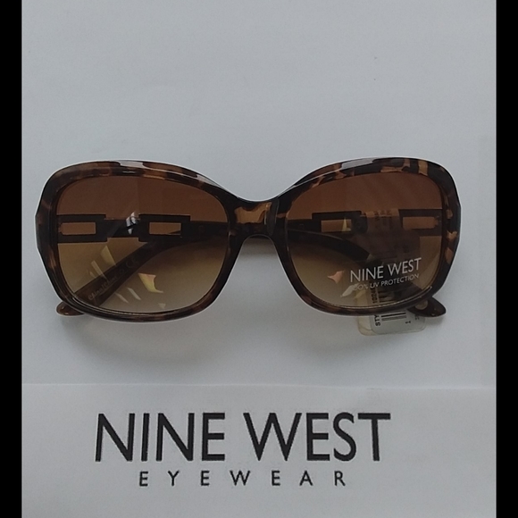 Nine West Accessories - Nine West Black/Brown Tortoise Brown Ombre Tint